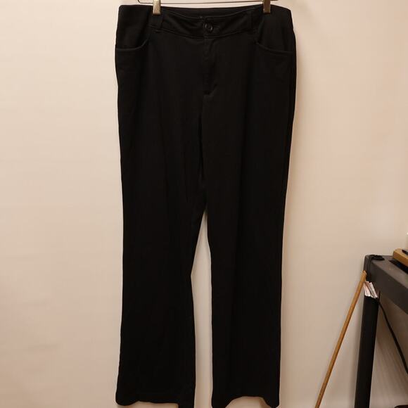 Riders by Lee Straight Leg Black Polyester Work pants SZ 16M - Picture 11 of 13